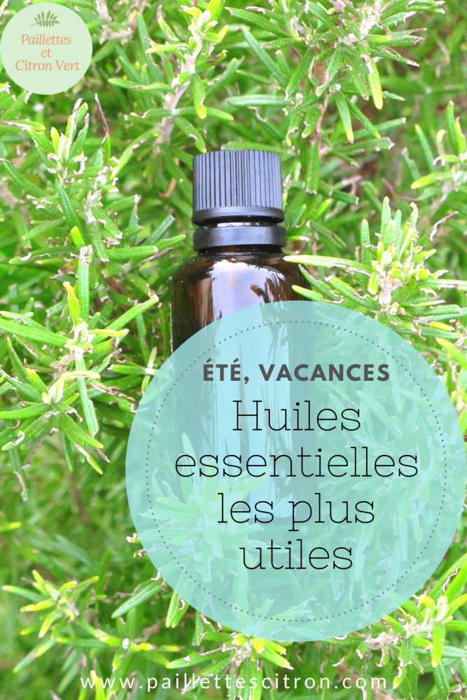 Huiles essentielles spécial été