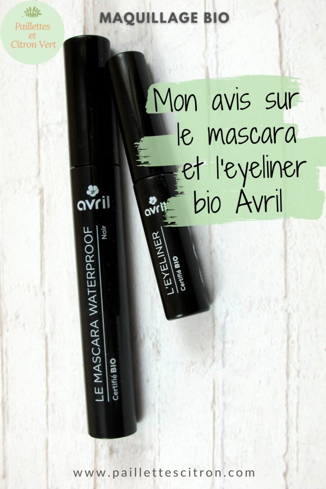 Eyeliner mascara bio Avril