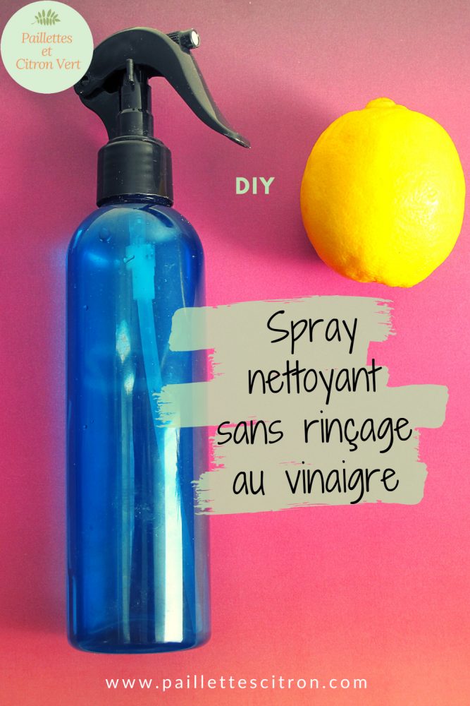 Spray ménager sans rinçage