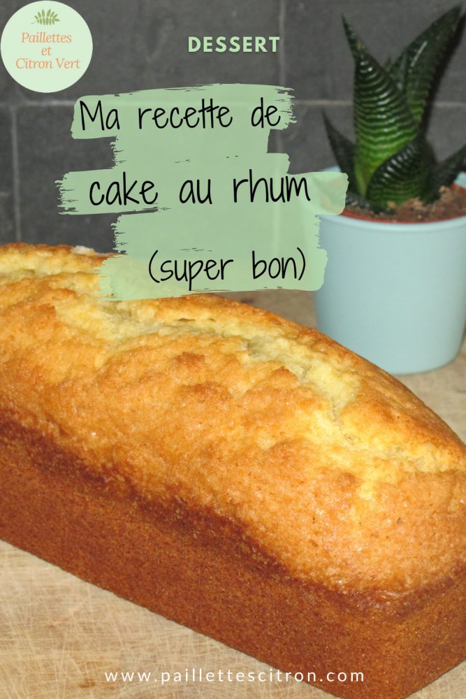 Cake au rhum