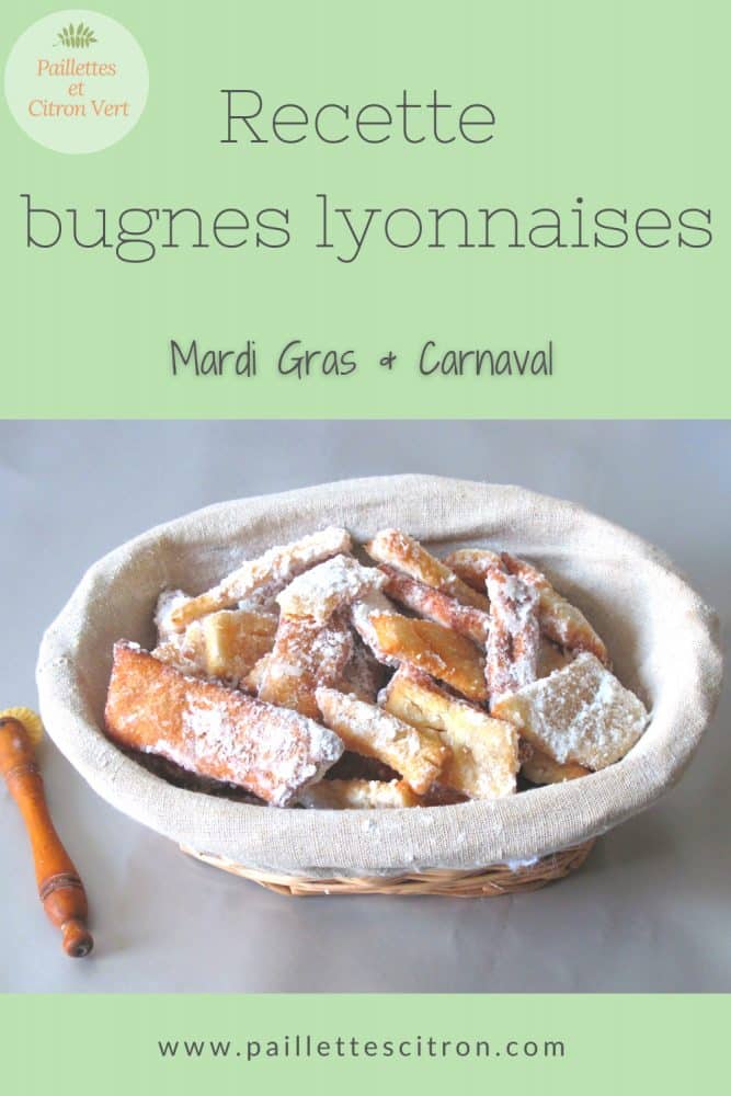 Recette des bugnes lyonnaises