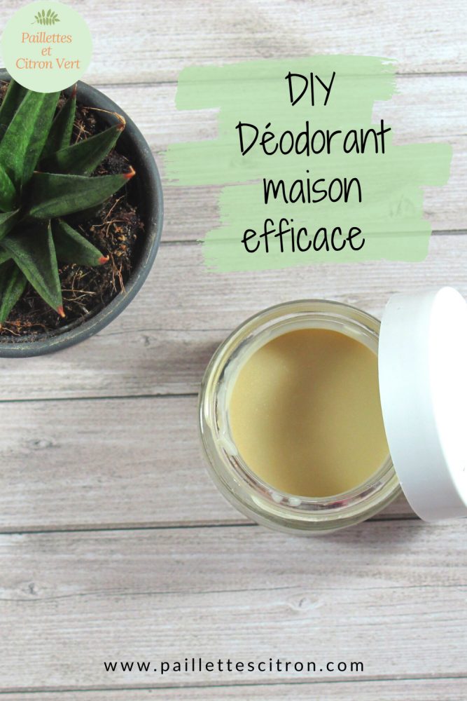 DIY déodorant maison efficace