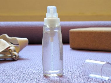 Spray nettoyant tapis de yoga