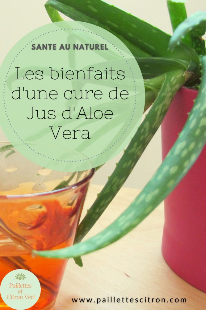 Les bienfaits d'une cure d'Aloe Vera