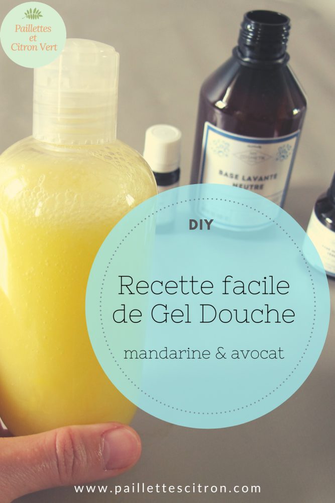 DIY Gel douche