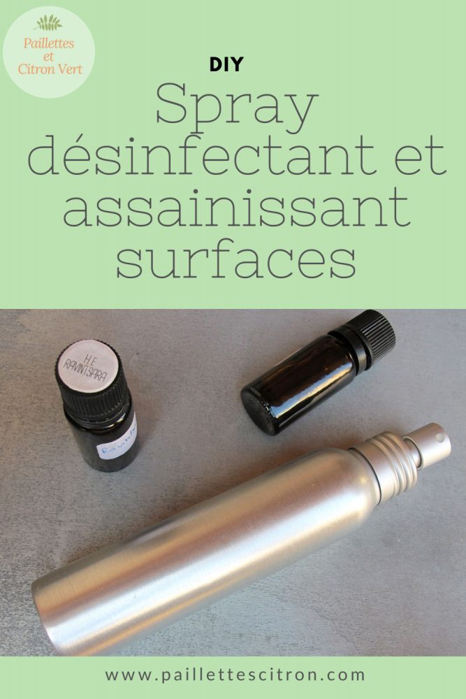 DIY désinfectant assainissant