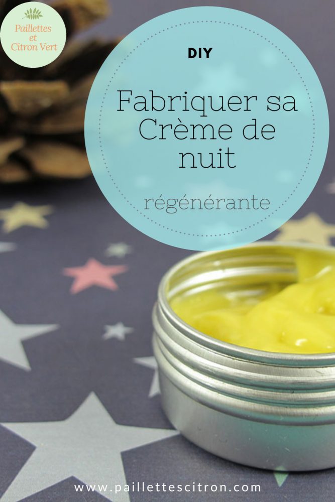 Crème de nuit régénérante