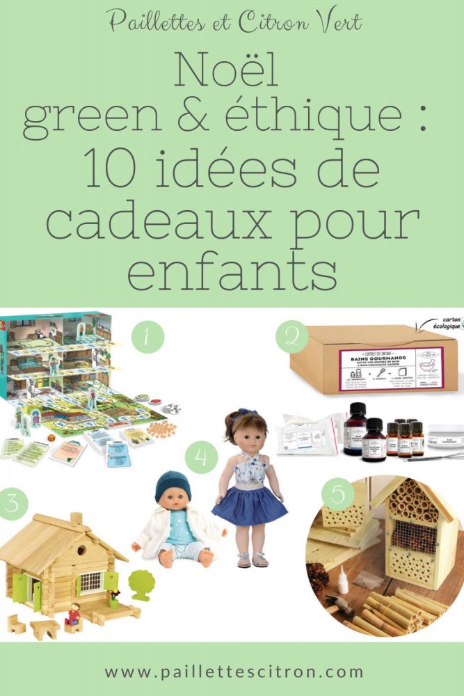 Cadeaux éthiques et green enfants