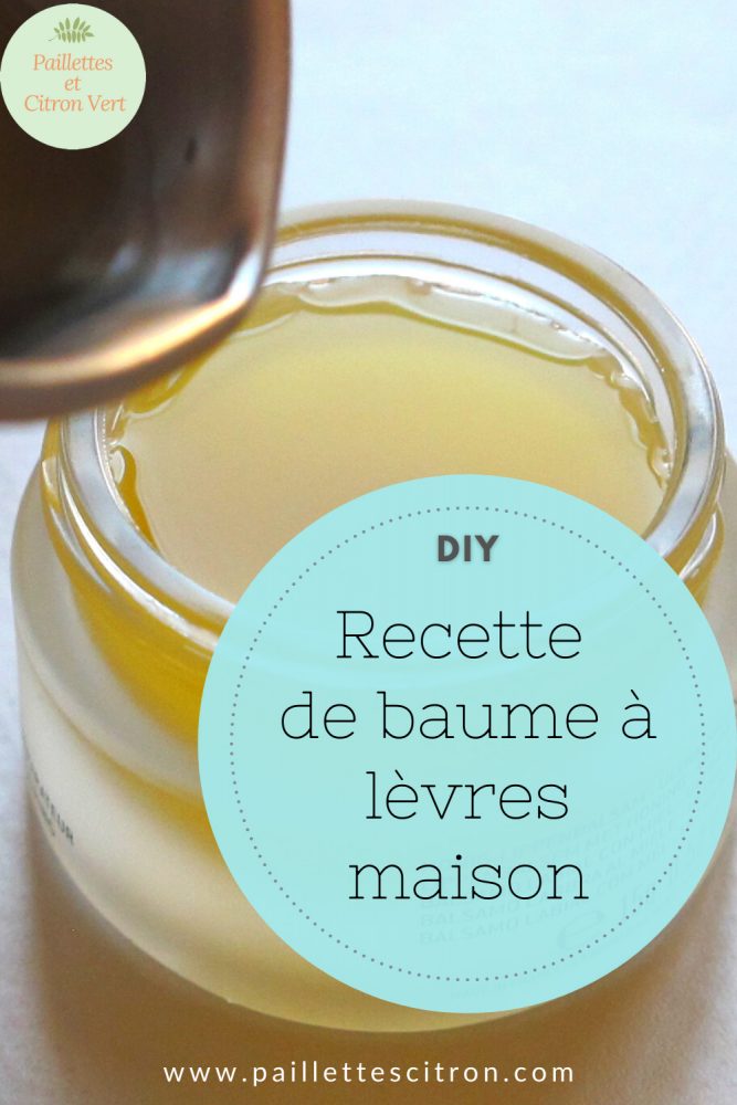 Recette de baume à lèvres