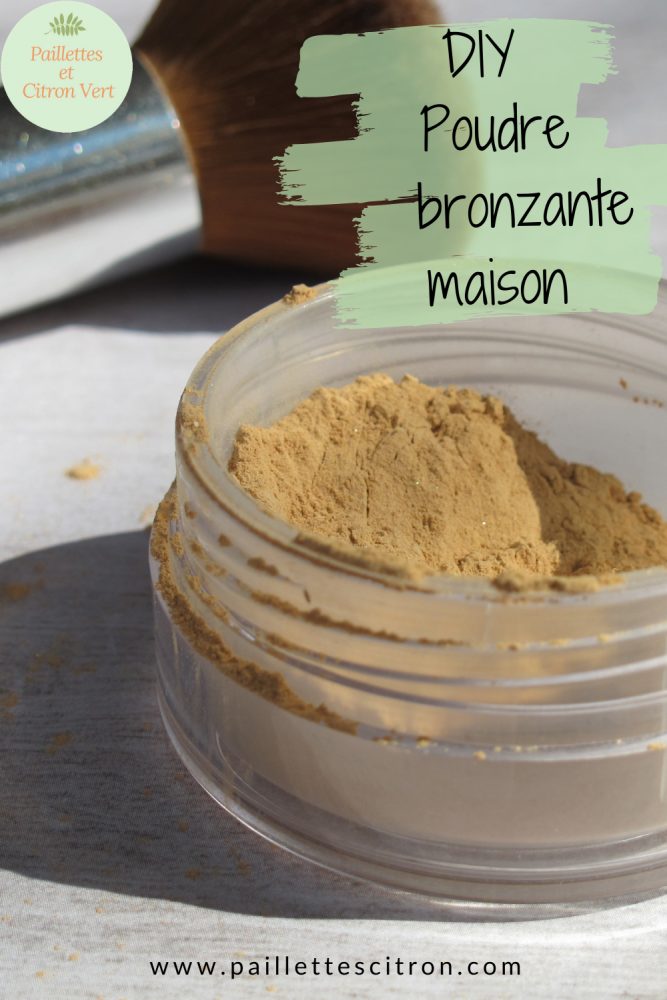 Poudre bronzante maison