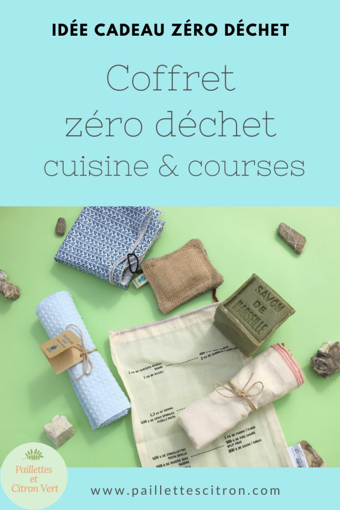 Ccoffret zéro déchet cuisine