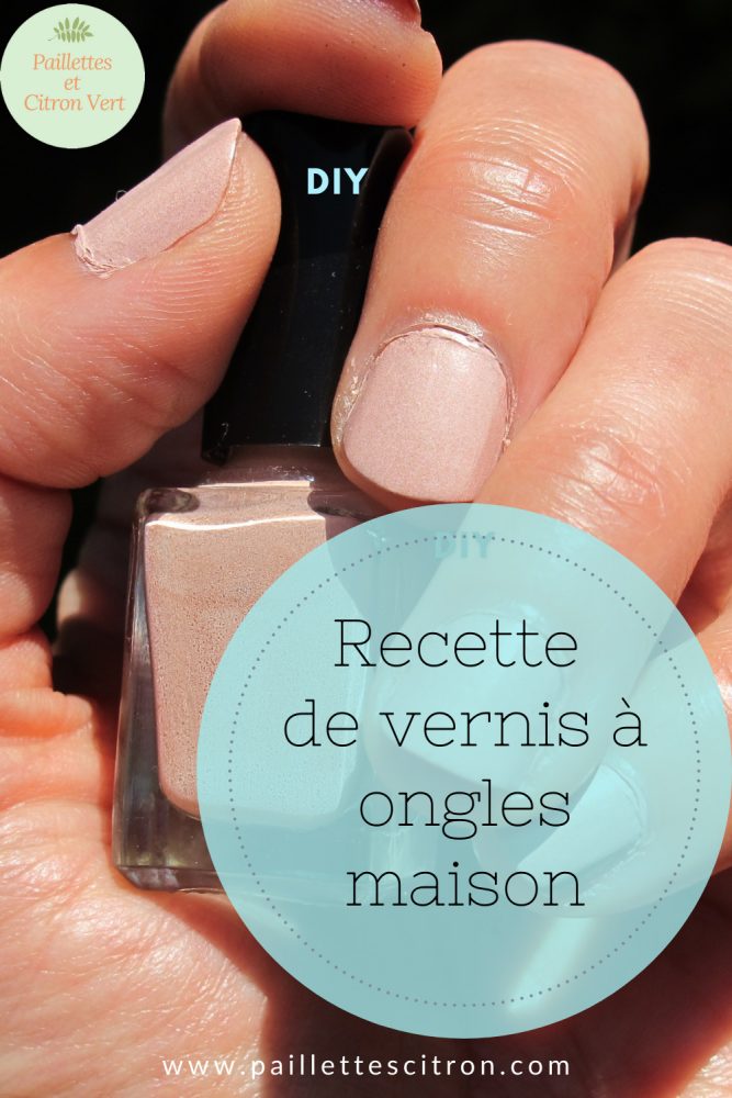 Vernis à ongles maison