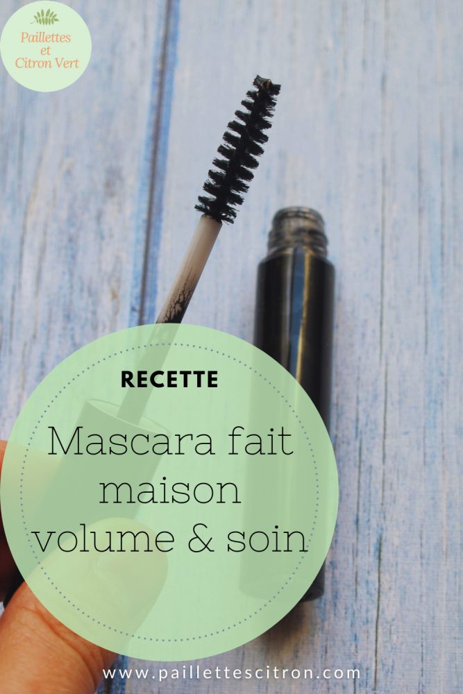 Mascara maison volume et soin