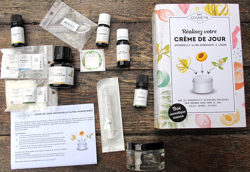 Coffret crème de jour Universelle mycosmétik