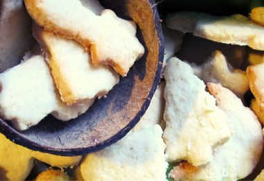 Biscuits de Noël à la noix de coco