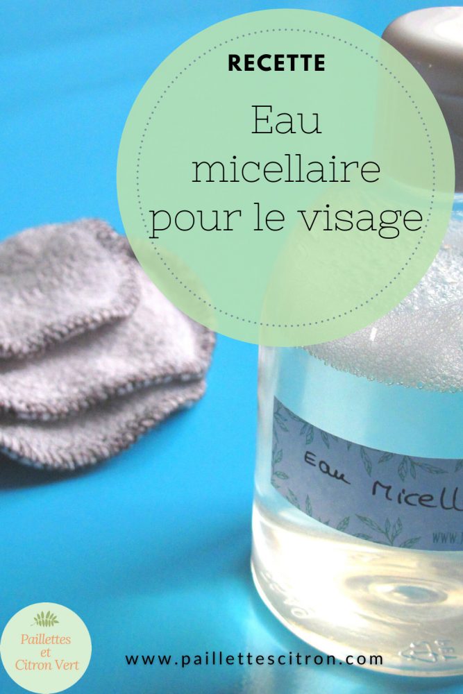 DIY eau micellaire