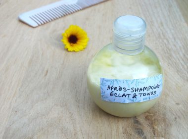 DIY : après-shampoing maison